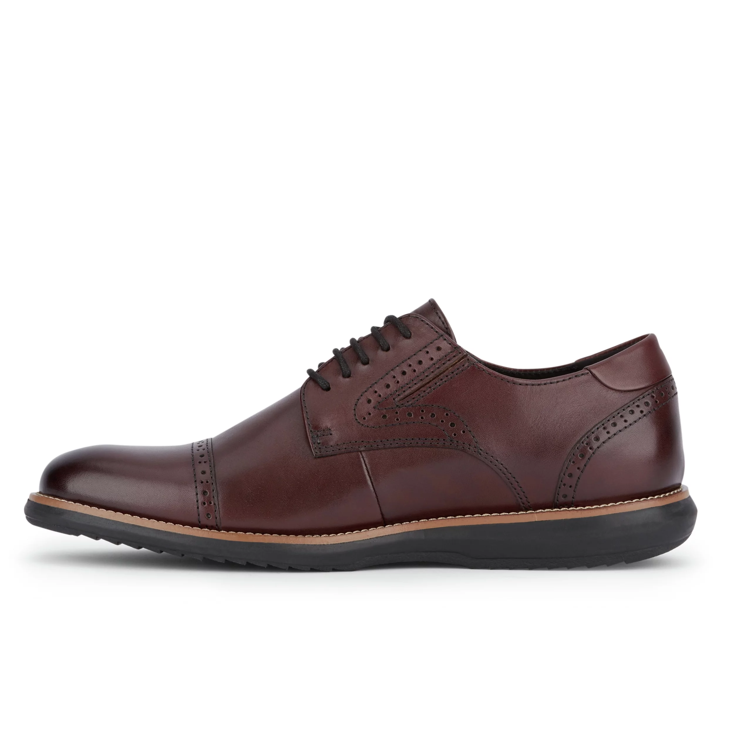 Dockers Mens Beecham Leather SMART SERIES Dress Oxford Shoe
