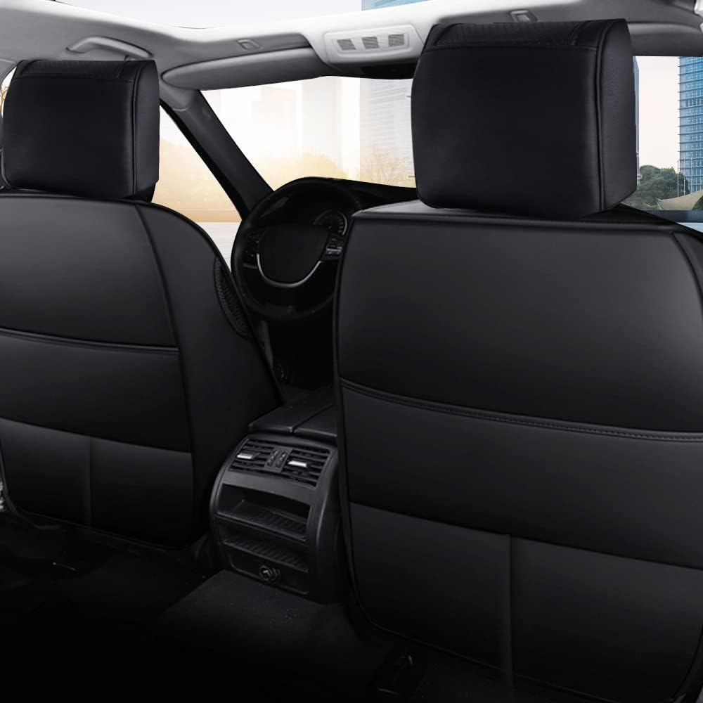 HZKERZH Custom for Honda CR-V 2007-2021 Car Seat Cover for 5 Seater,Premium Faux Leather Interior for Honda CR-V 2007-2021 Accessories