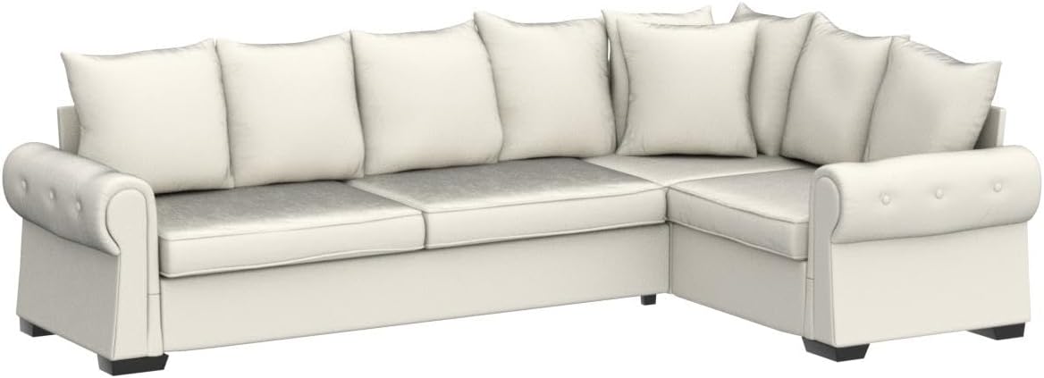 Mixoy Pull Out Sofa Bed, 2 in 1 Sleeper Sofa with Folding Foam Mattress, Multifunctional Pull Out Couch for Small Spaces, Living Room & Apartments