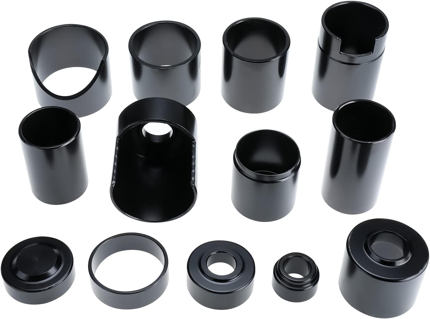 8MILELAKE 14 Piece Master Ball Joint Service Adapter Set Compatible for Ball Joint Replacement and Repair - 2WD and 4WD Cars