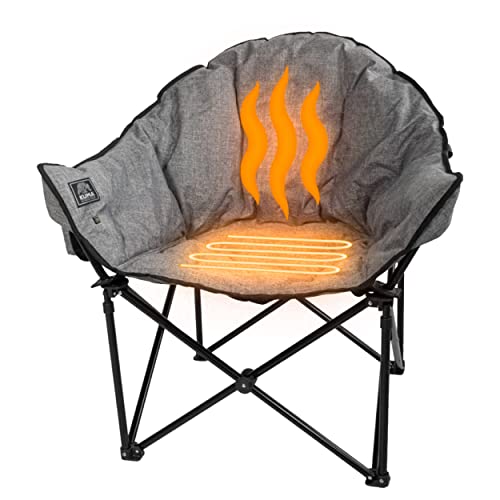 Kuma Outdoor Gear Lazy Bear Heated Chair 1, Red Plaid