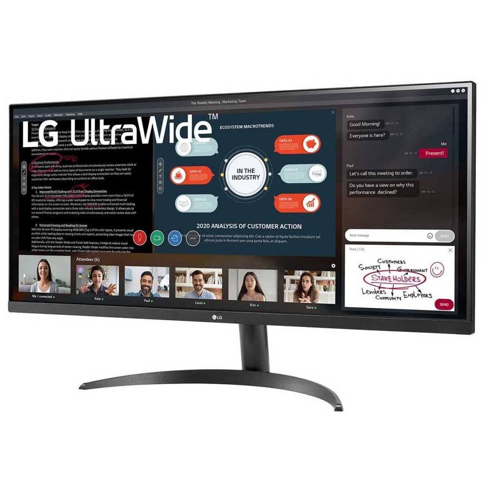 Monitor LG 34WP500-B IPS LED Wxga 34x22