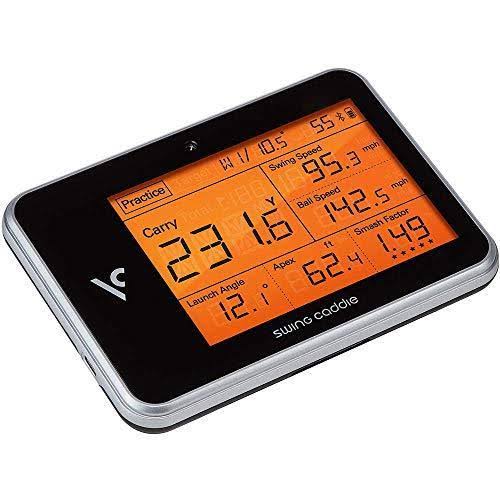 Swing Caddie SC300 Portable Launch Monitor by Voice Caddie Power Bundle | PlayBetter Portable Charger u0026 Protective Case | Do