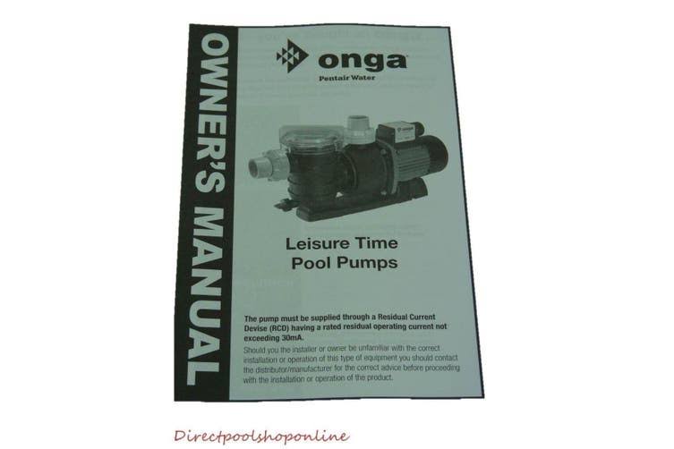 Onga LTP750 Pool Pump 1 HP