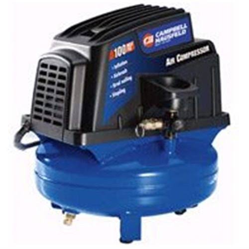 New Campbell Hausfeld Fp2028 1-Gallon Oil-Free Pancake Air Compressor