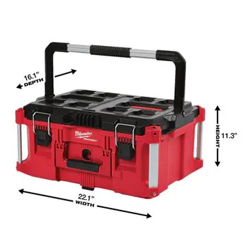 Milwaukee 48-22-4800 22&Prime; Packout Modular Tool Box Storage System