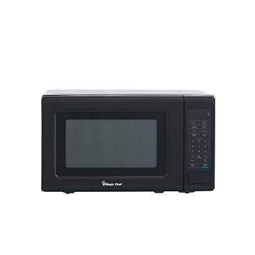 Magic Chef 3.1 Cu. ft. Mini Fridge in Black and 0.7 Cu. ft. Microwave Combo Hmdr310be
