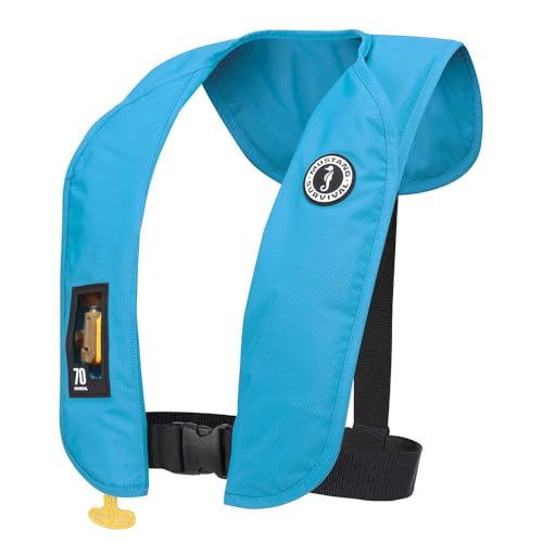 Mustang Survival MIT 70 Manual Inflatable PFD - Azure Blue