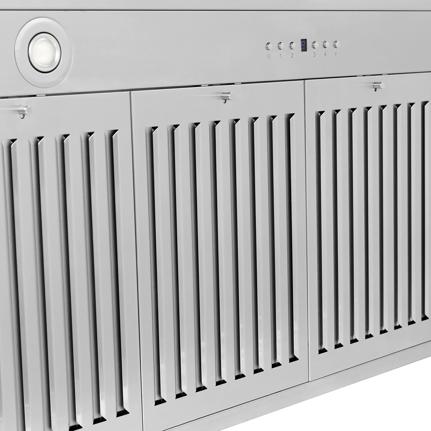 ZLINE 48" Autograph Edition Fingerprint Resistant Stainless Steel Range Hood with Gold Handle