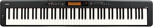 Casio CDP-S360 Slim 88-Key Weighted Digital Piano | Portable, Lightweight & Compact | 700 Tones, 200 Rhythms | Songwriting tools | USB-MIDI
