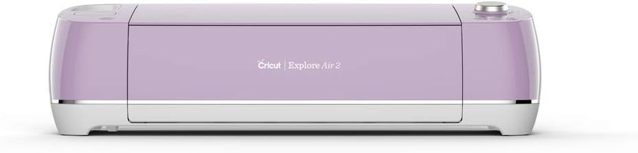 Cricut Explore Air 2 - A DIY Cutting Machine for all Crafts, Create Customized Cards, Home Decor & More, Bluetooth Connectivity, Compatible with iOS