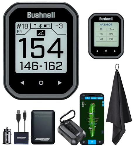 Bushnell Golf Phantom 3 Slope GPS Handlheld (Green) | 38,000+ Courses, Slope Compensation, Hazard Info, Distance Calculator, Scorekeeping