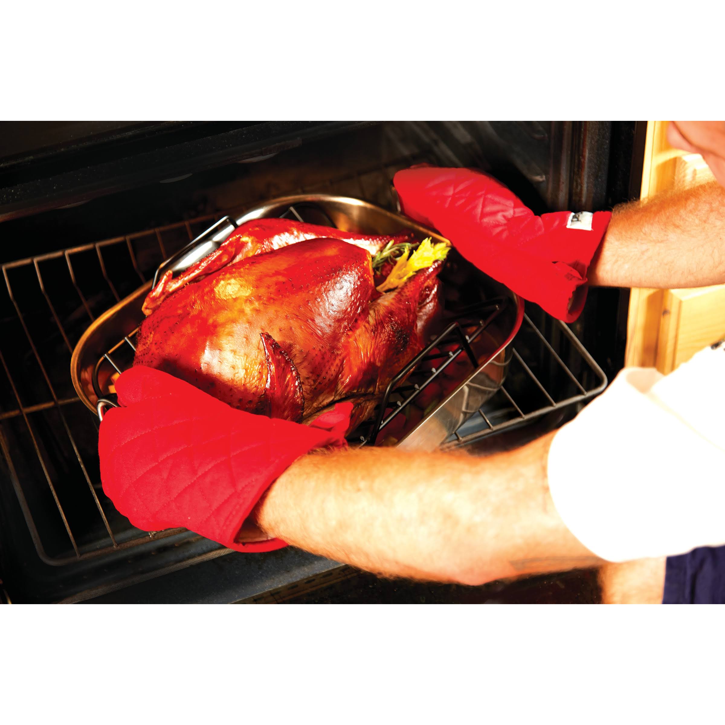 All-Clad Large Stainless Steel Roaster with Rack
