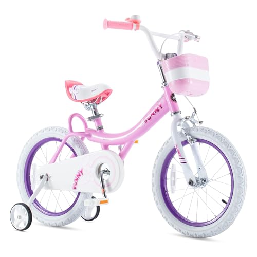 Royalbaby Princess Girls Kids Bike 12 14 16 18 20 Inch Children Bicycle with Basket for Age 3-12 Years