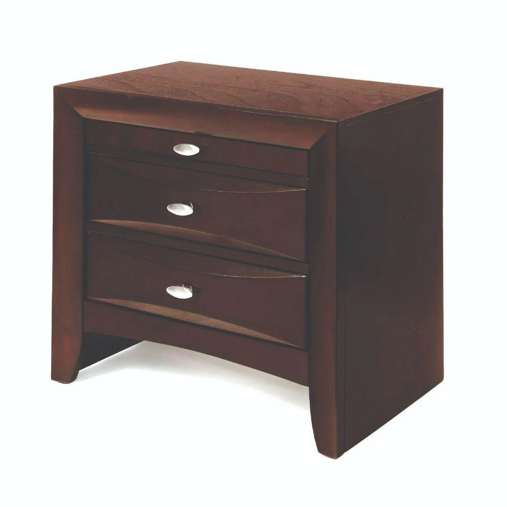 Espresso Wood Eastern King 5PCS Bedroom Set w/Storage Acme Ireland 21596EK-5pcs