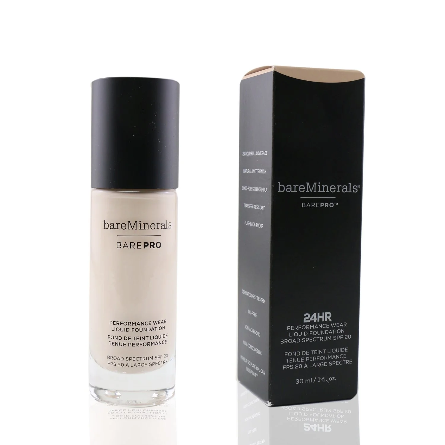 BareMinerals BarePro Performance Wear Liquid Foundation SPF20 - # 08 Golden Ivory  30ml/1oz