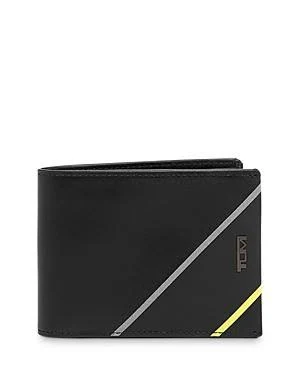 Tumi Nassau Double Billfold Wallet - Grey Texture