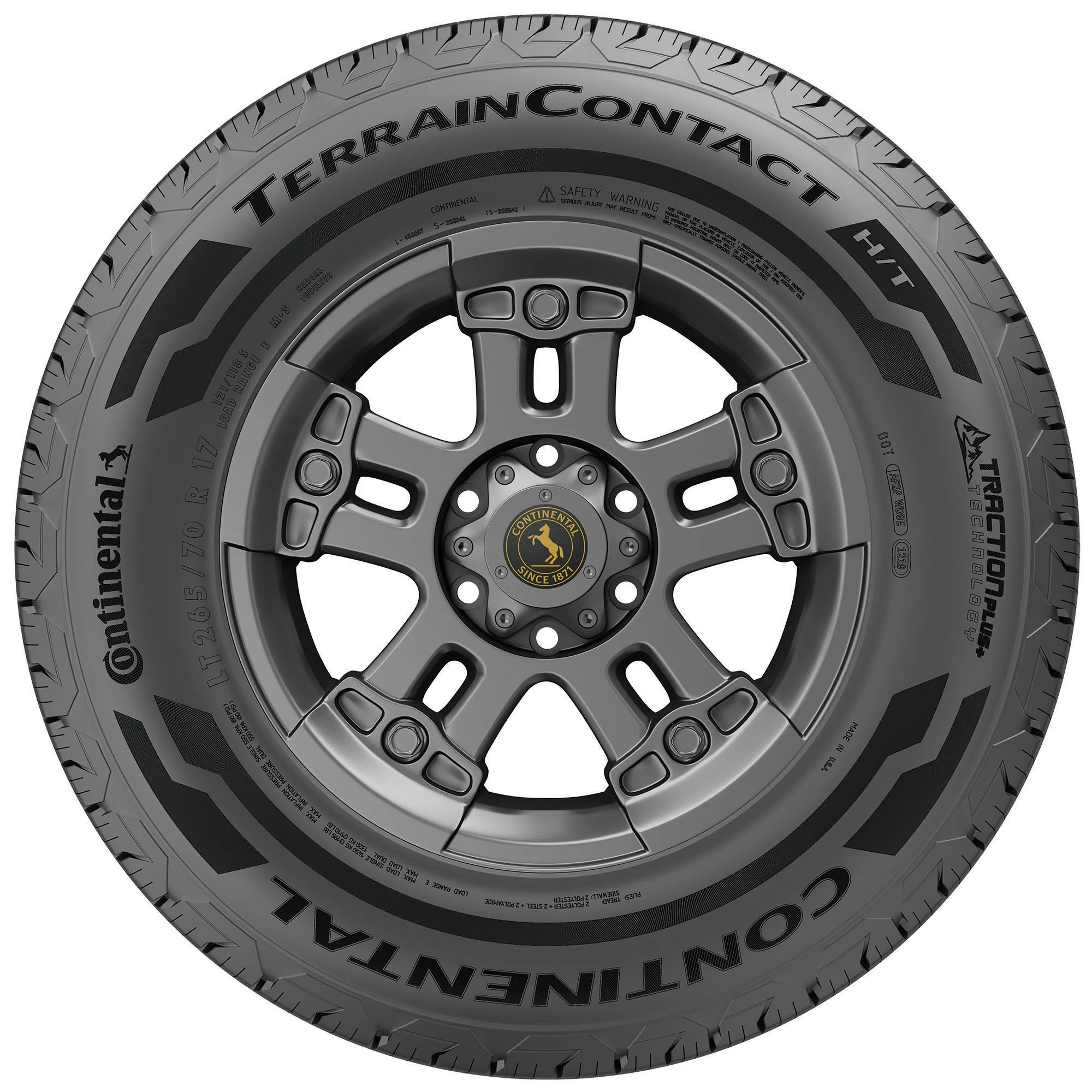 Continental TerrainContact H/T All Season 285/45R22 114H XL Light Truck Tire