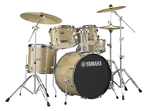 Yamaha Rydeen 5pc Shell Pack with 22" Bass Drum, Mellow Yellow