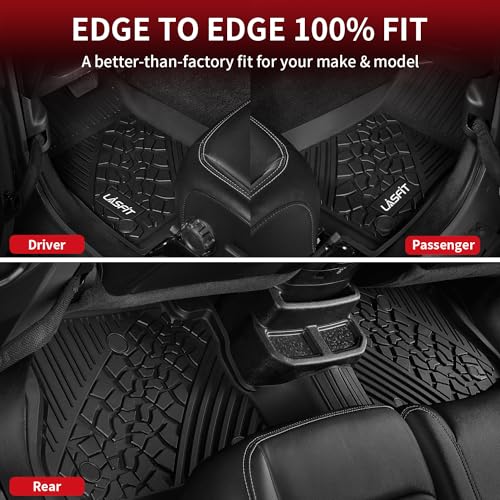 LASFIT Floor Mats & Trunk Mat for Jeep Grand Cherokee 2022-2025 5-Seat (Include 4xe, NOT for L)