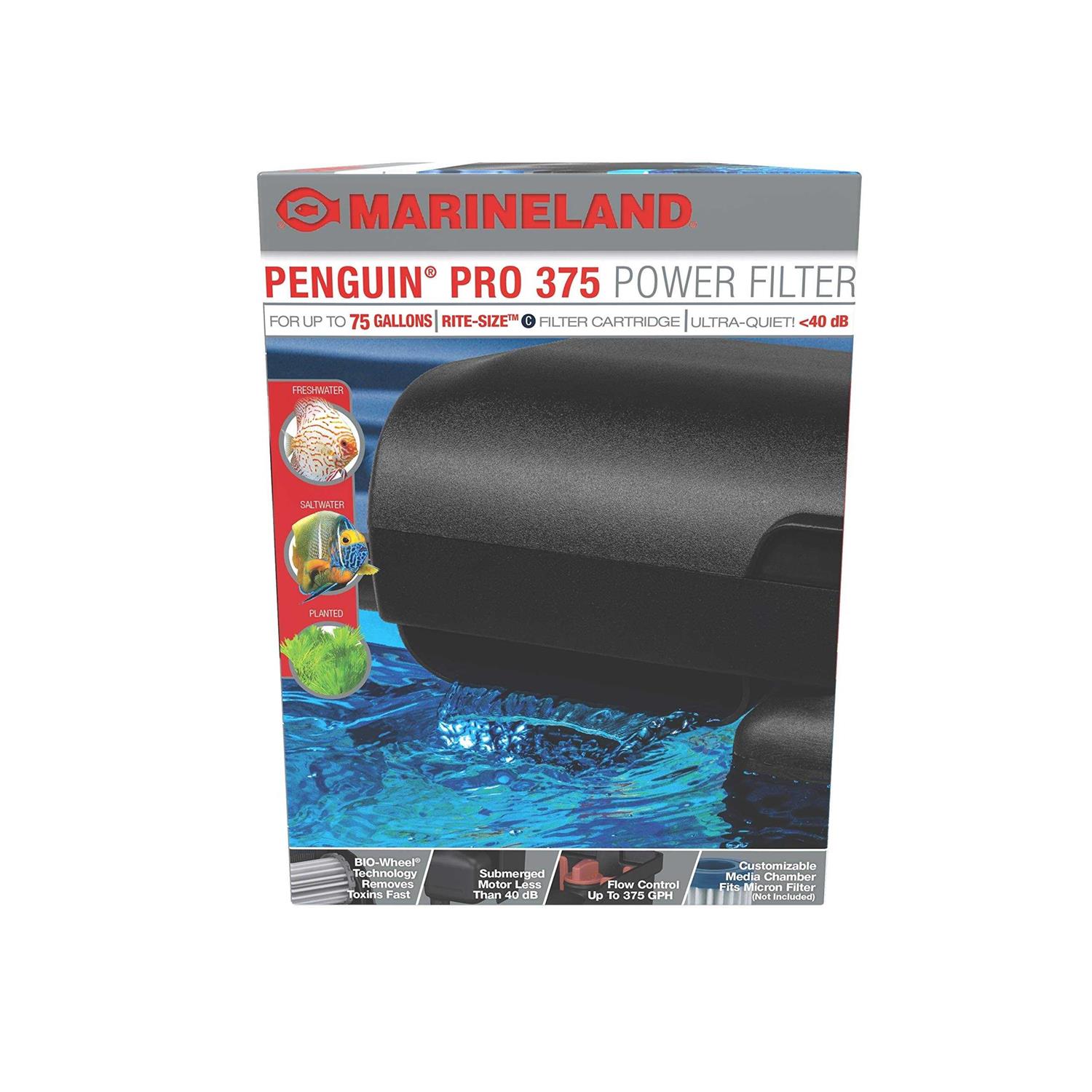 Marineland 375 Penguin PRO Power Filter - Pet Supplies online store