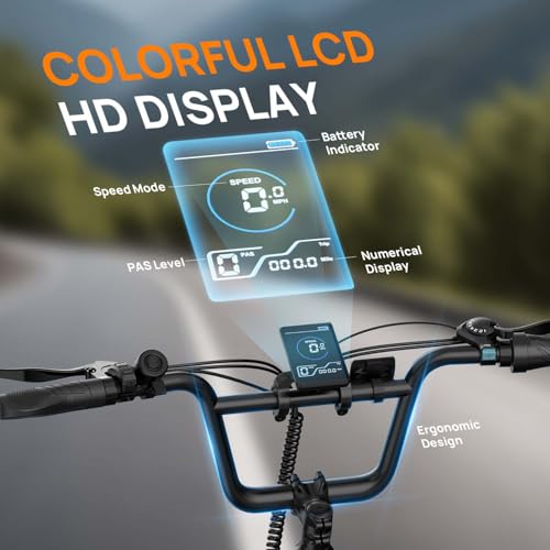 URLIFE Electric Bike for Adults, 1000W Peak Motor Ebike, 48V 13Ah Removable Battery, 28MPH,80 Miles Max