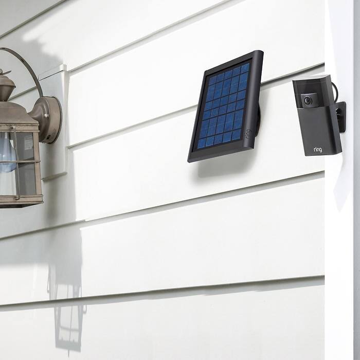 Ring Stick Up Cam and Solar Panel Bundle (Includes 2 Cams and 2 Solar Panels)