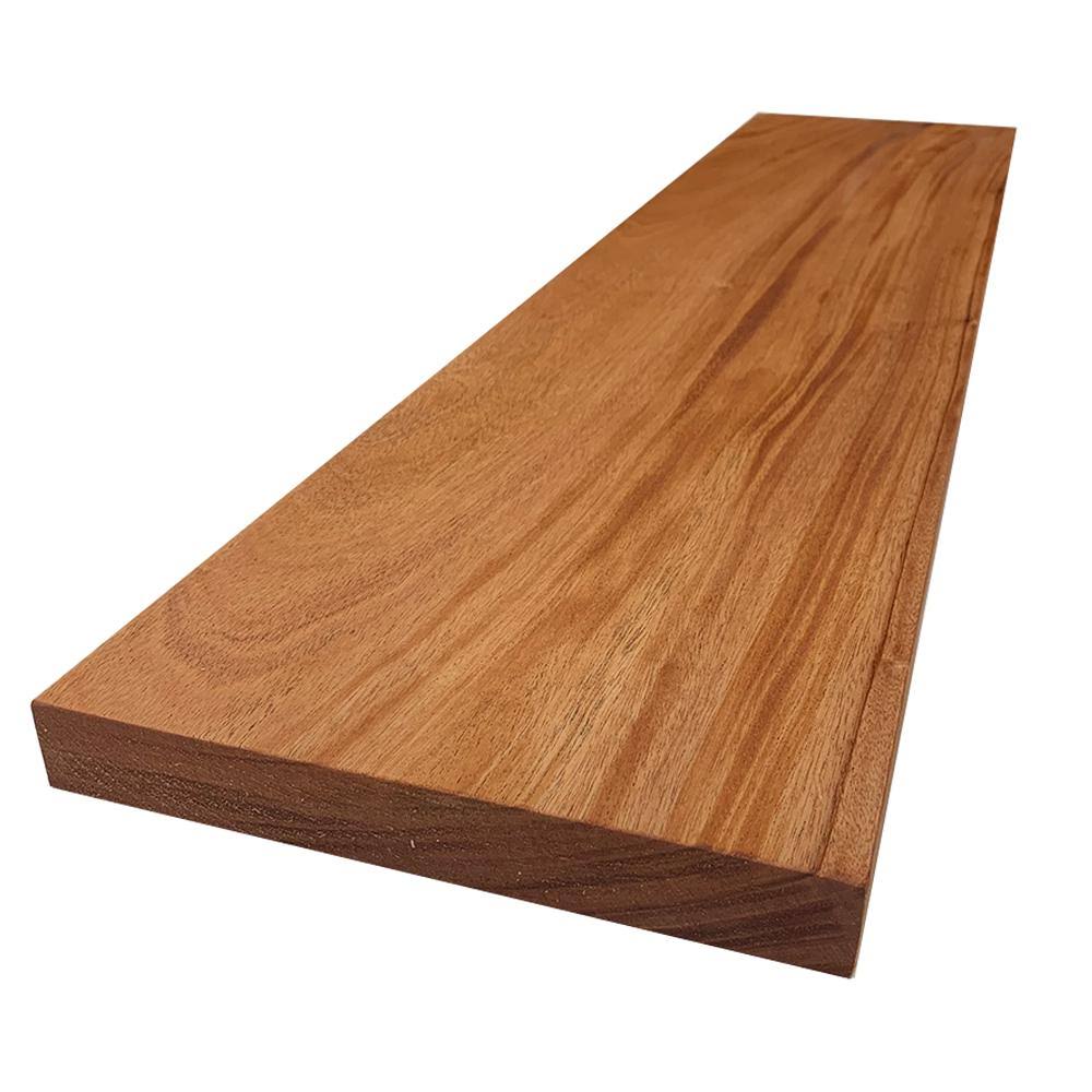 Swaner Hardwood 2 in. x 12 in. x 6 ft. African Mahogany S4S Board