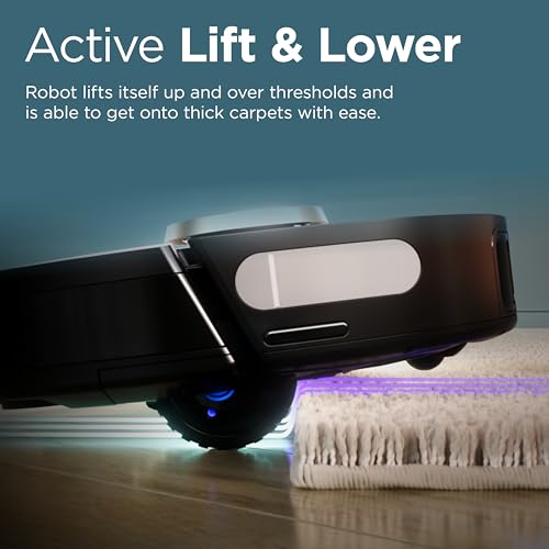 Shark RV2820AE Detect Pro Self-Empty Robot Vacuum with Bagless, 60-day Capacity HEPA Base, 3 Detect & React Technologies