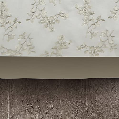 Riverbrook Home 100% Polyester Comforter Set, Queen, Hillcrest - Ivory/Gold, 9 Piece Set