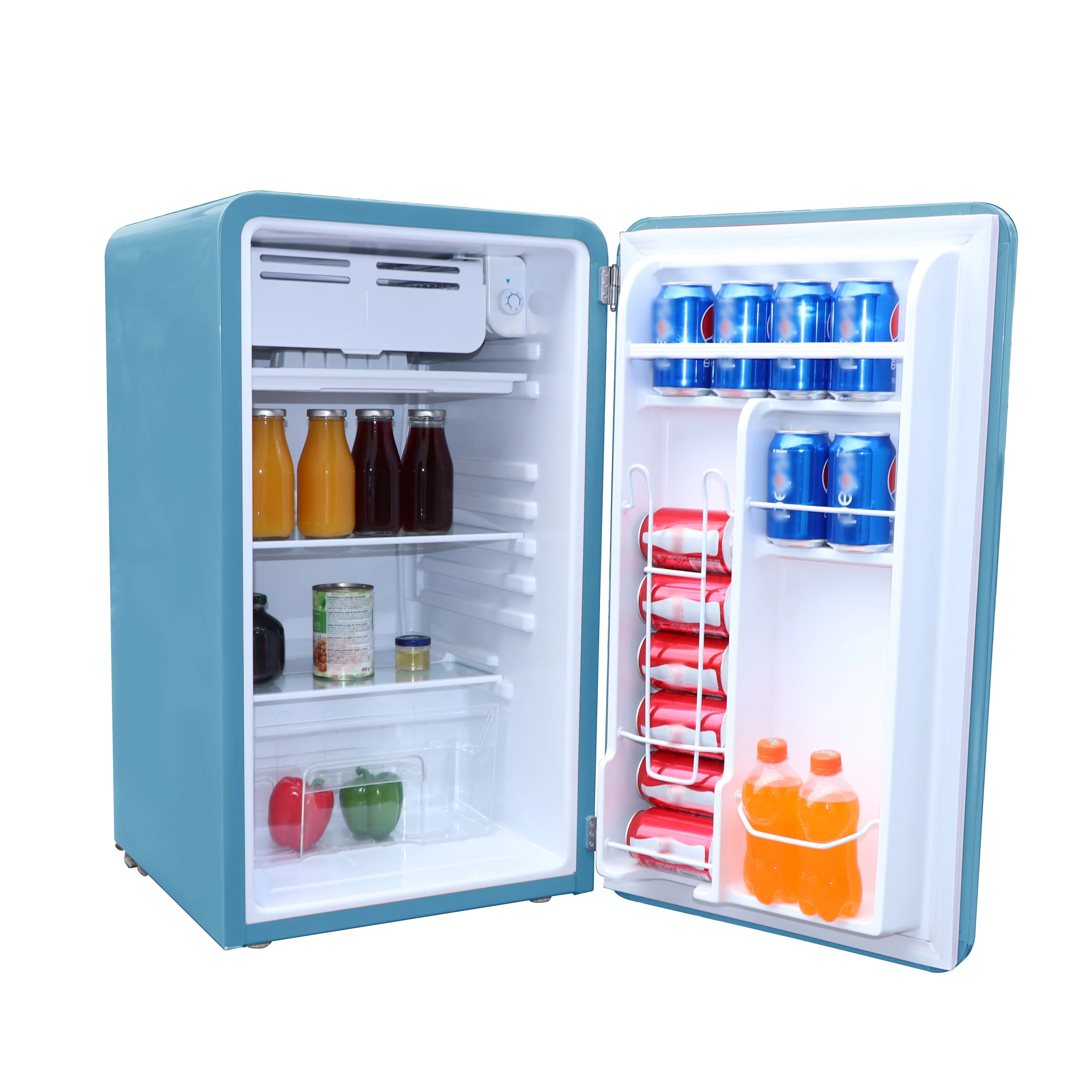 Frigidaire 3.2 cu ft Single Door Retro Compact Fridge EFR372, Pink