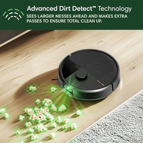 iRobot Roomba Plus 504 Vac Robot Vacuum with AutoEmpty Dock - Amazon Exclusive, Superior Power-Lifting Suction, Anti-Tangle Dual Rubber Brushes