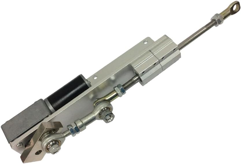 BEMONOC DIY Reciprocating Cycle Linear Actuator with DC Gear Motor 24 Volt Stroke 70mm Adjustable 160rpm Speed Optional for DIY Design