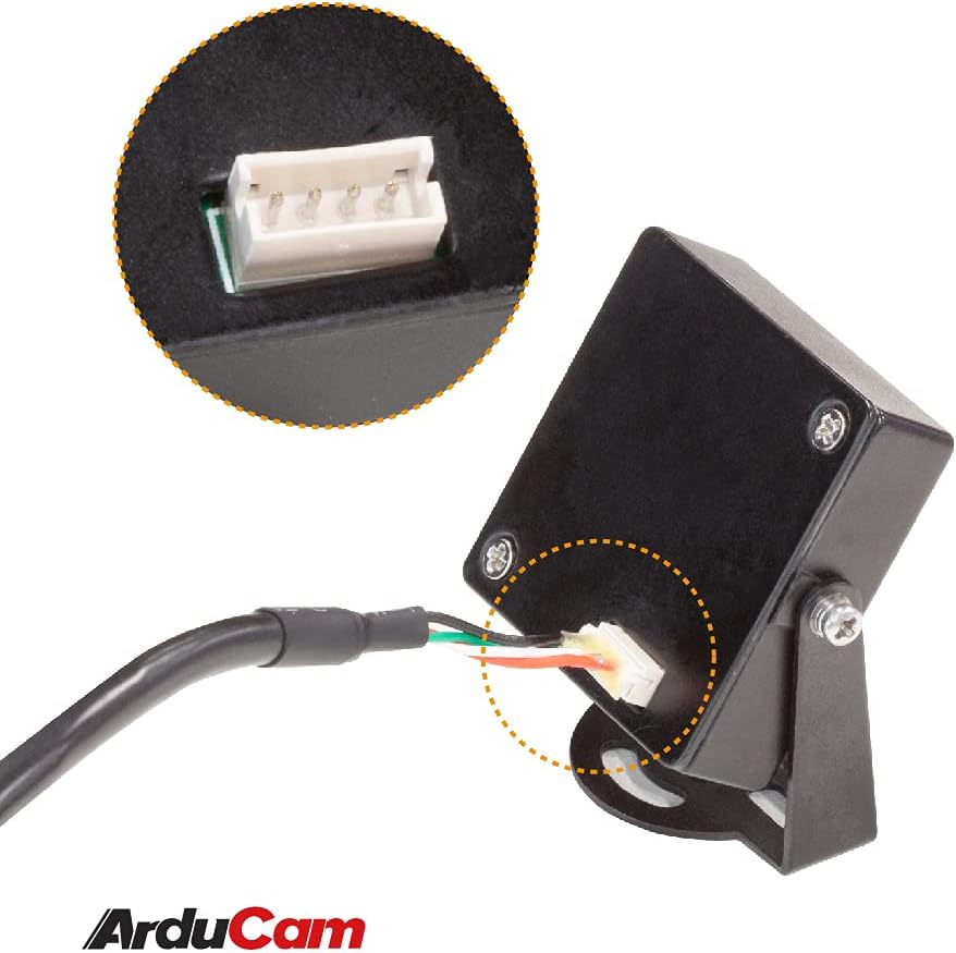 Arducam 16MP Autofocus USB Camera with Mini Metal Case, 1/2.8 IMX298 Mini UVC USB2.0 4K Video Webcam with Microphone, 3.3ft/1m Cable for Windows
