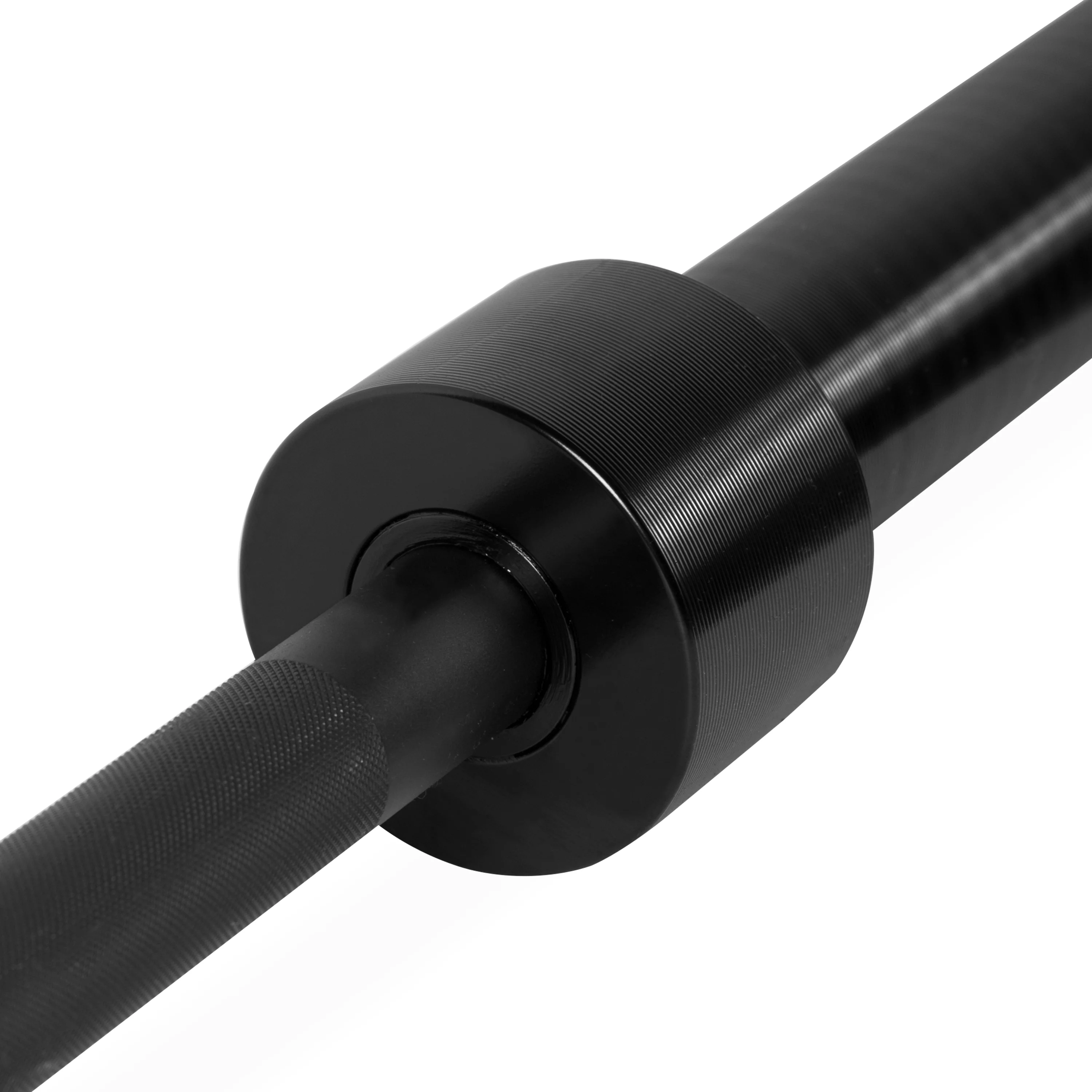CAP Barbell Weightlifting 7 Ft. Olympic Solid Power Squat Bar, Black
