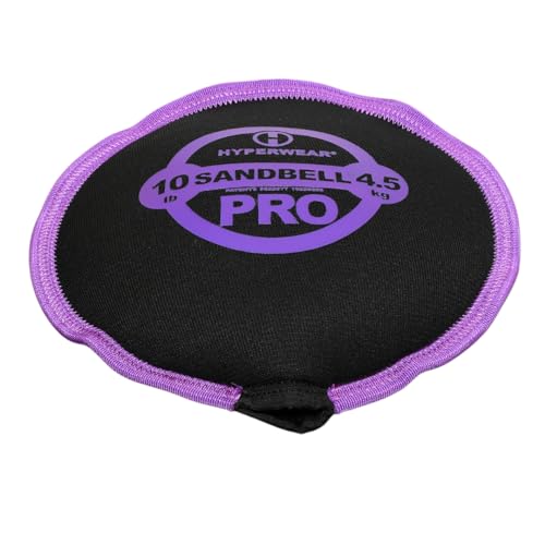 Hyperwear SandBell PRO Workout Sandbag Kettlebell Ships Pre-Filled Sizes 6-70 lbs