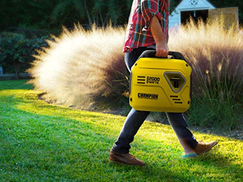 Champion Power Equipment 2000-Watt Ultralight Portable Inverter Generator with Quiet Technology