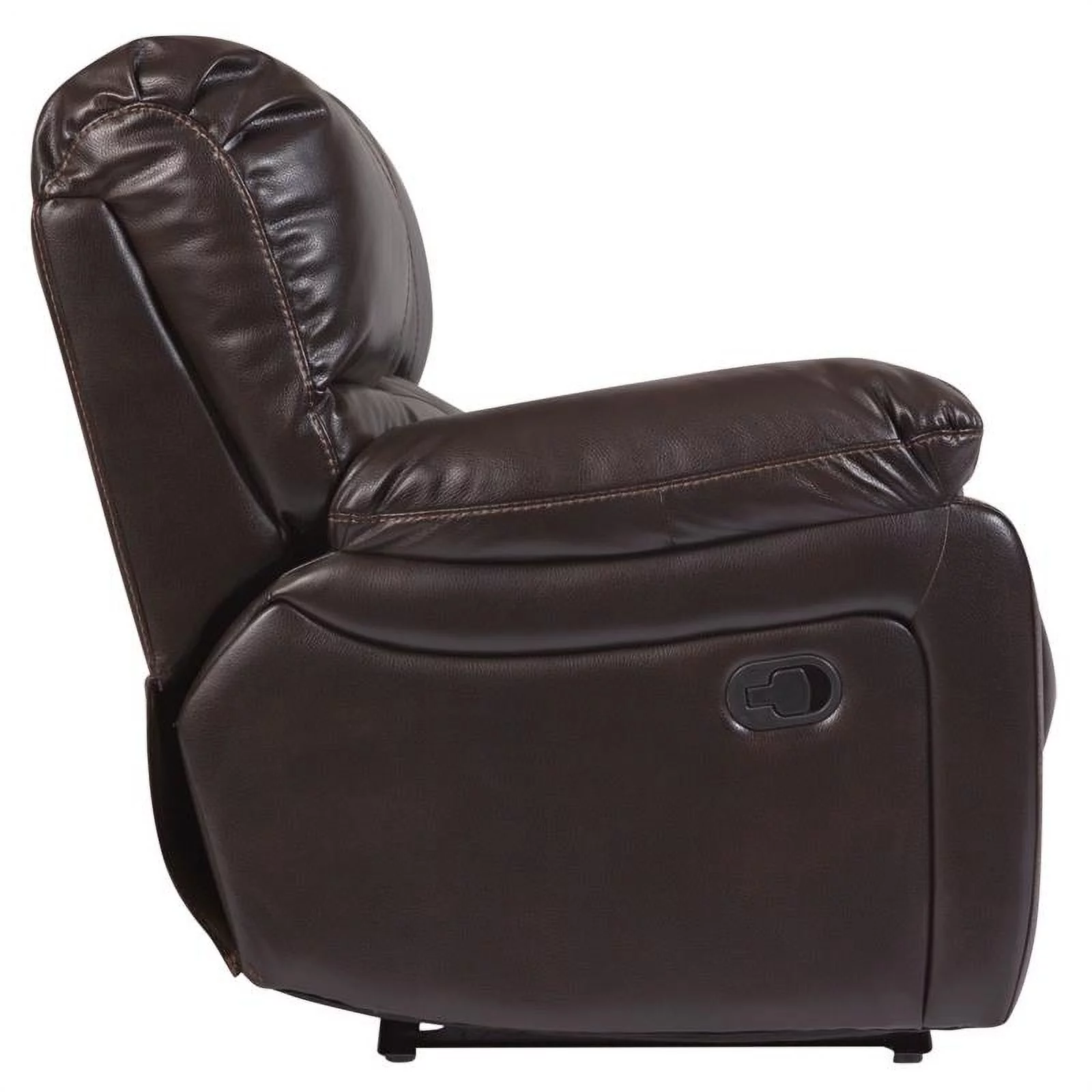 Corvallis Leather-Look Reclining Sofa