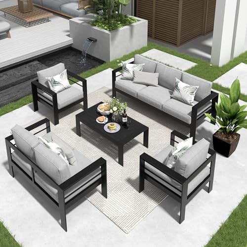 Solaste Aluminum Patio Furniture Set