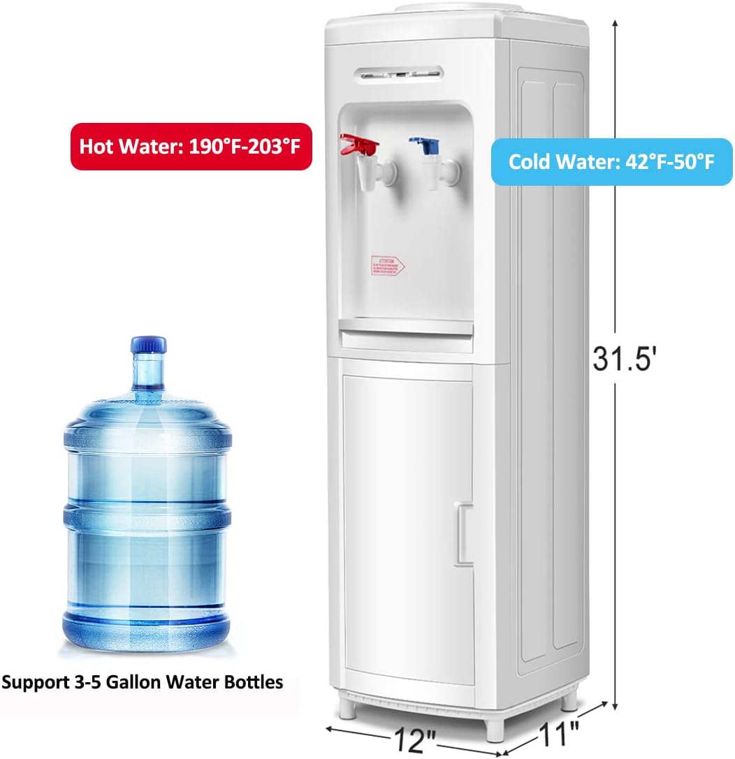 SAFEPLUS Top Loading Water Cooler Dispenser