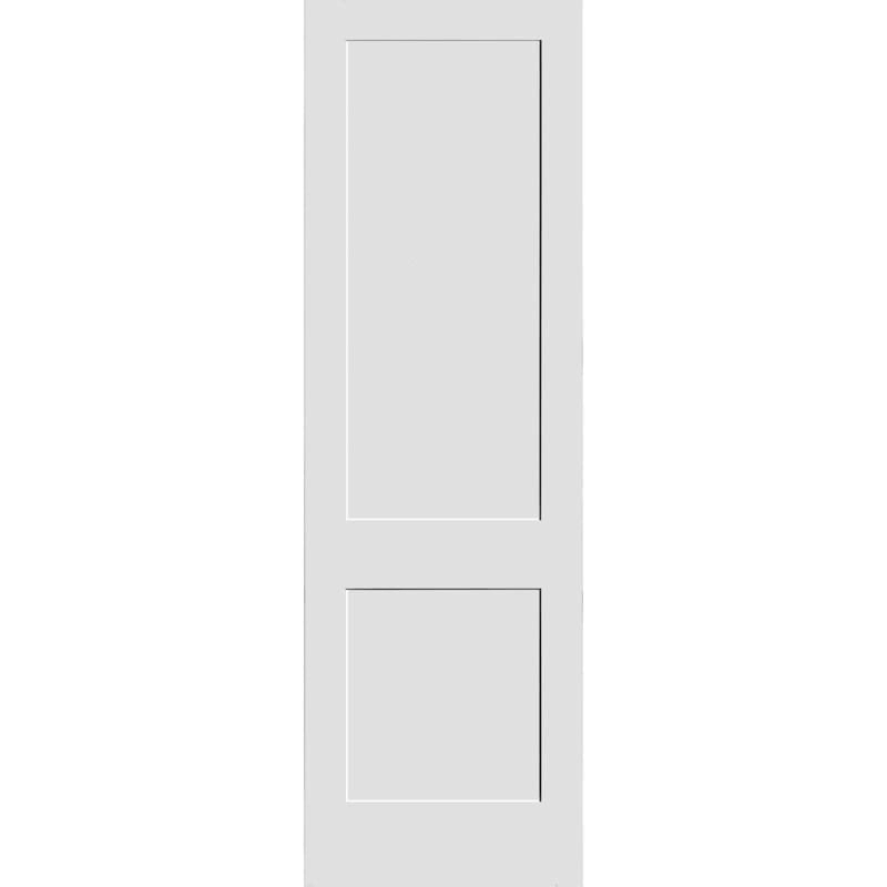 Trimlite 3080138-8402 36x22 by 96x22 Shaker 2-Panel Interior Slab Passage Door Primed