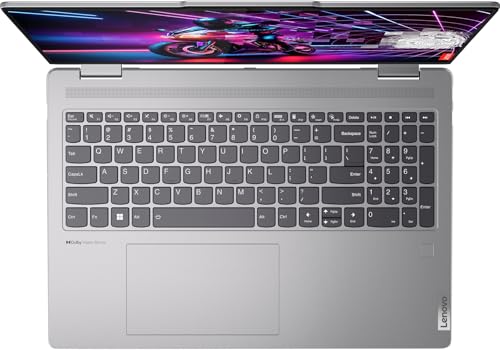 Lenovo Yoga 7 7i 2-in-1 Laptop (16" FHD+ Touchscreen, AMD Ryzen 7 8840HS (Beat i7-1355U), 16GB DDR5 RAM, 1TB SSD) AI PC, Backlit, Fingerprint