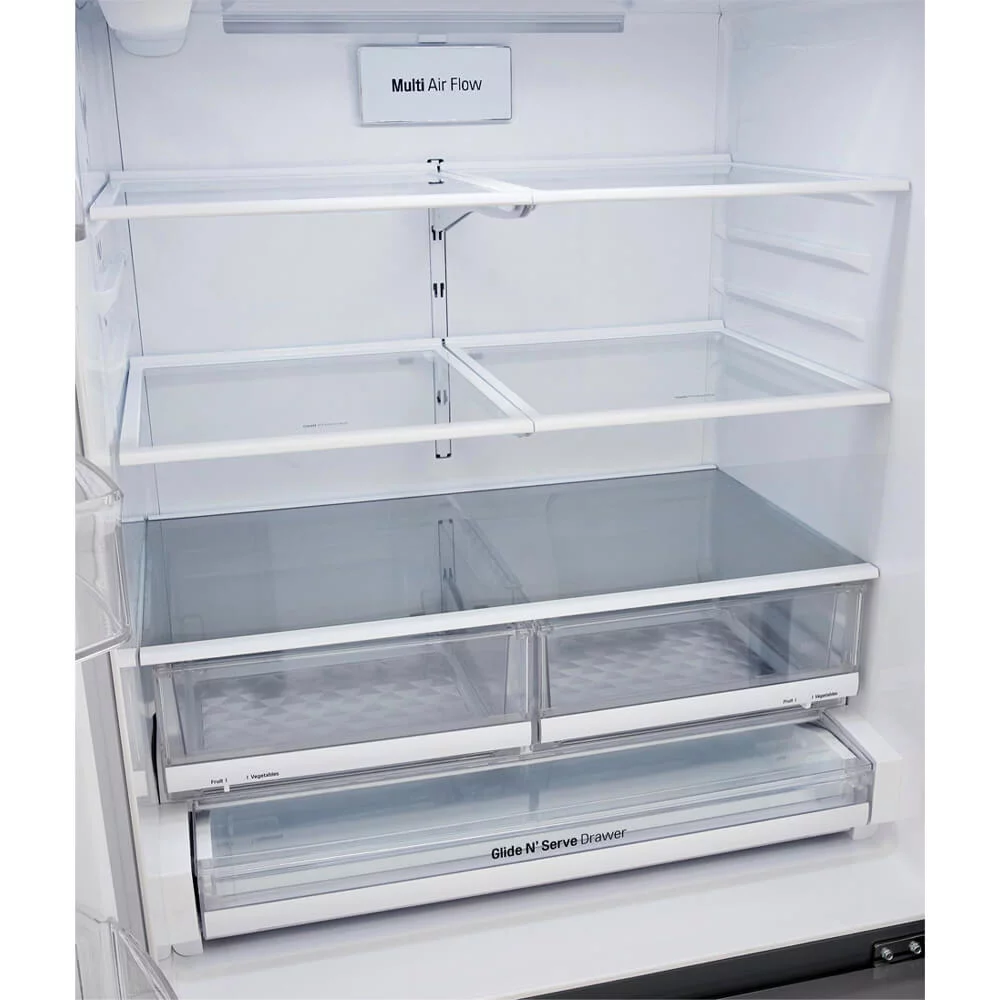 LG 23 cu.ft. Counter Depth French Door Refrigerator - Stainless Steel