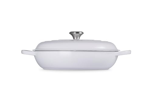 Le Creuset Enameled Cast Iron Signature Braiser, 3.5 qt., Marseille