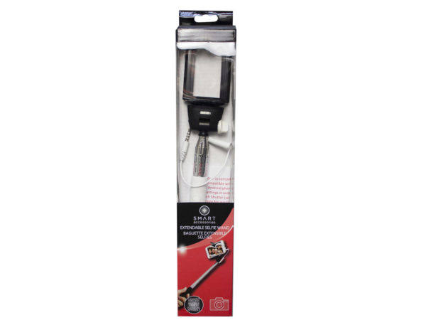 Kole Imports EN749-45 Smart Accessories Selfie Stick - Case of 45