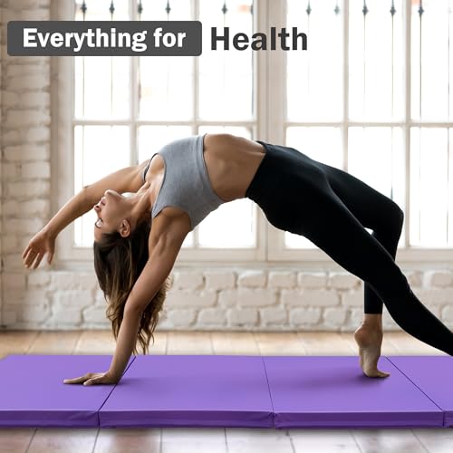 Extra Thick Folding Exercise Gymnastics Mat