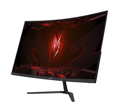 Acer Nitro 27" Full HD 1920 x 1080 1500R Curve PC Gaming Monitor | AMD FreeSync Premium | 165Hz Refresh | 1ms (VRB) | ZeroFrame Design | 1 x Display