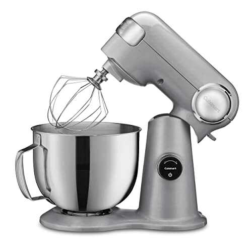 Cuisinart SMD-50BC Precision Pro 5.5-Quart Digital Stand Mixer With 12-Speeds, 3 Preprogrammed Food Prep Settings, Mixing Bowl, Whisk