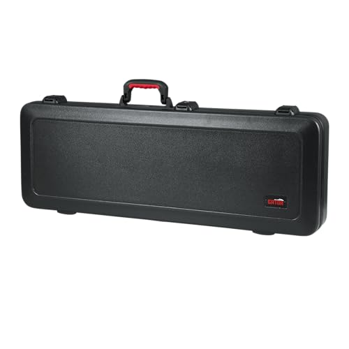 Gator Cases Molded Flight Case for Strat/Tele Style Electric Guitars with TSA Approved Locking Latch, (GTSA-GTRELEC)