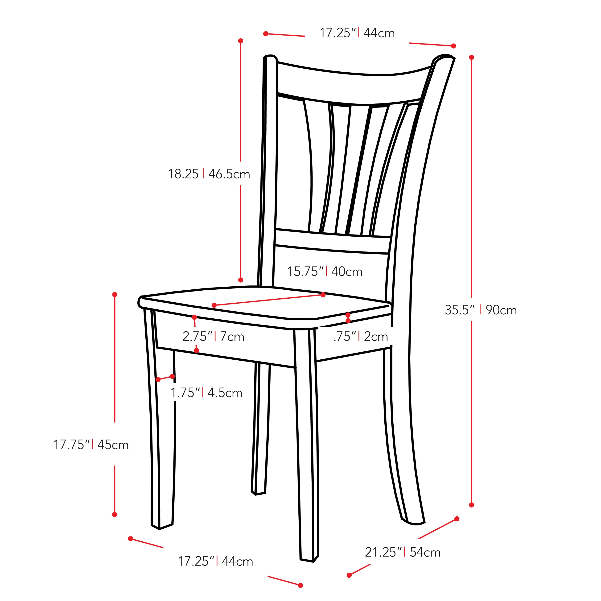 CorLiving Dillon 5 Piece Extendable Dark Brown and Cream Solid Wood Dining Set
